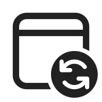 Calendar Sync SVG Icon